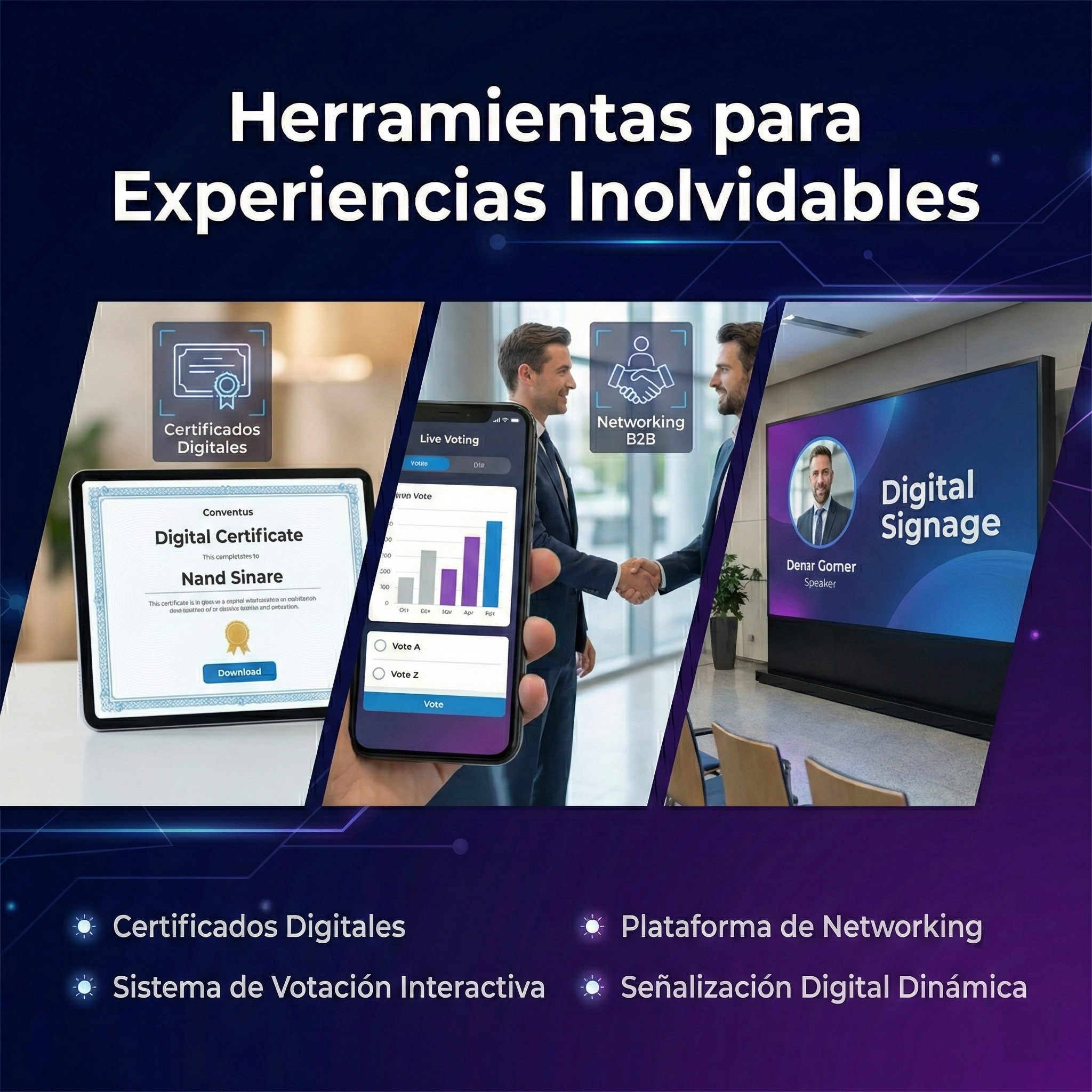 Automatización de comunicación en eventos con Inteligencia Artificial